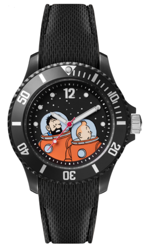 Tintin and Haddock Watch - Moon TIN82434/TIN82435
