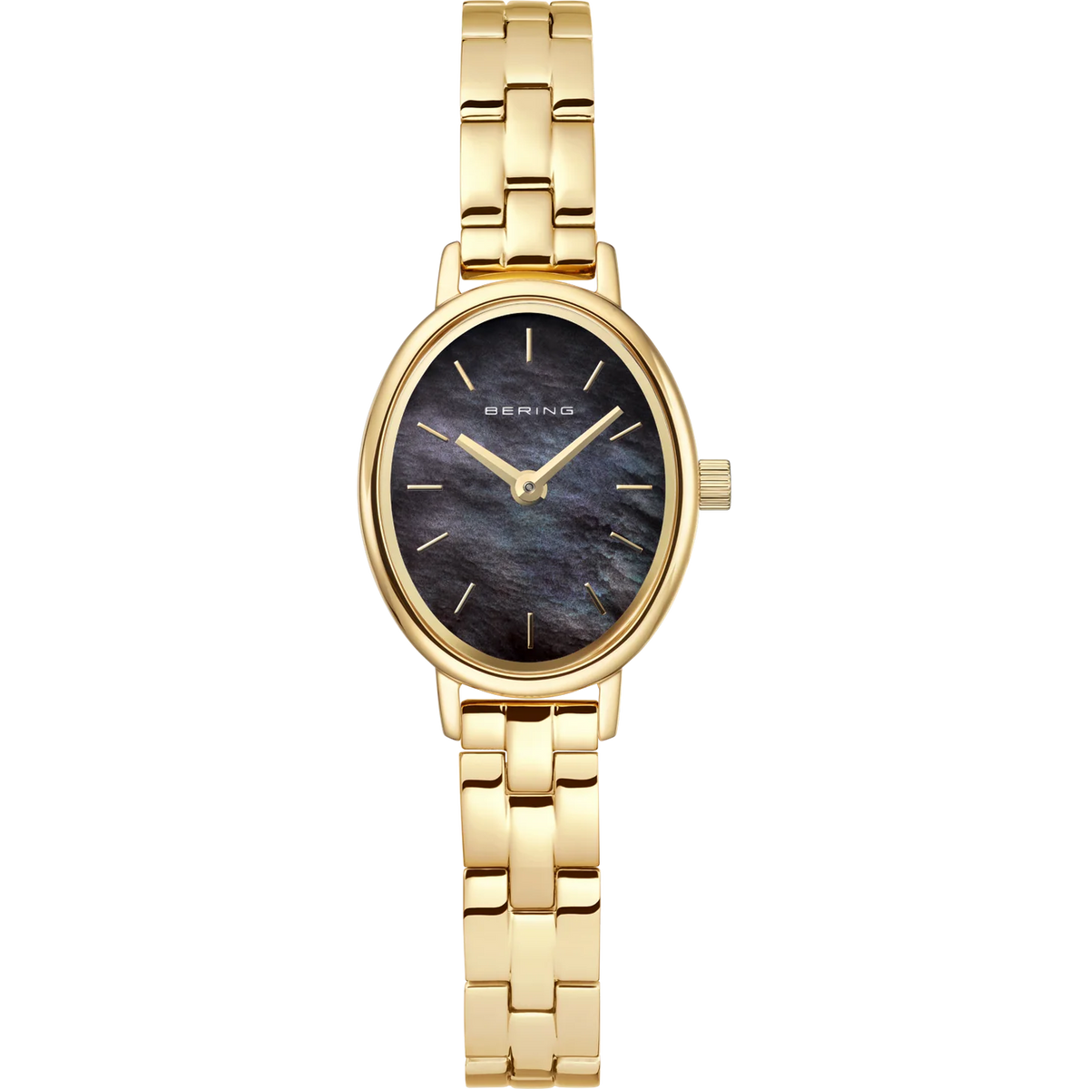 BERING PETITE OVAL MOTHER OF PEARL