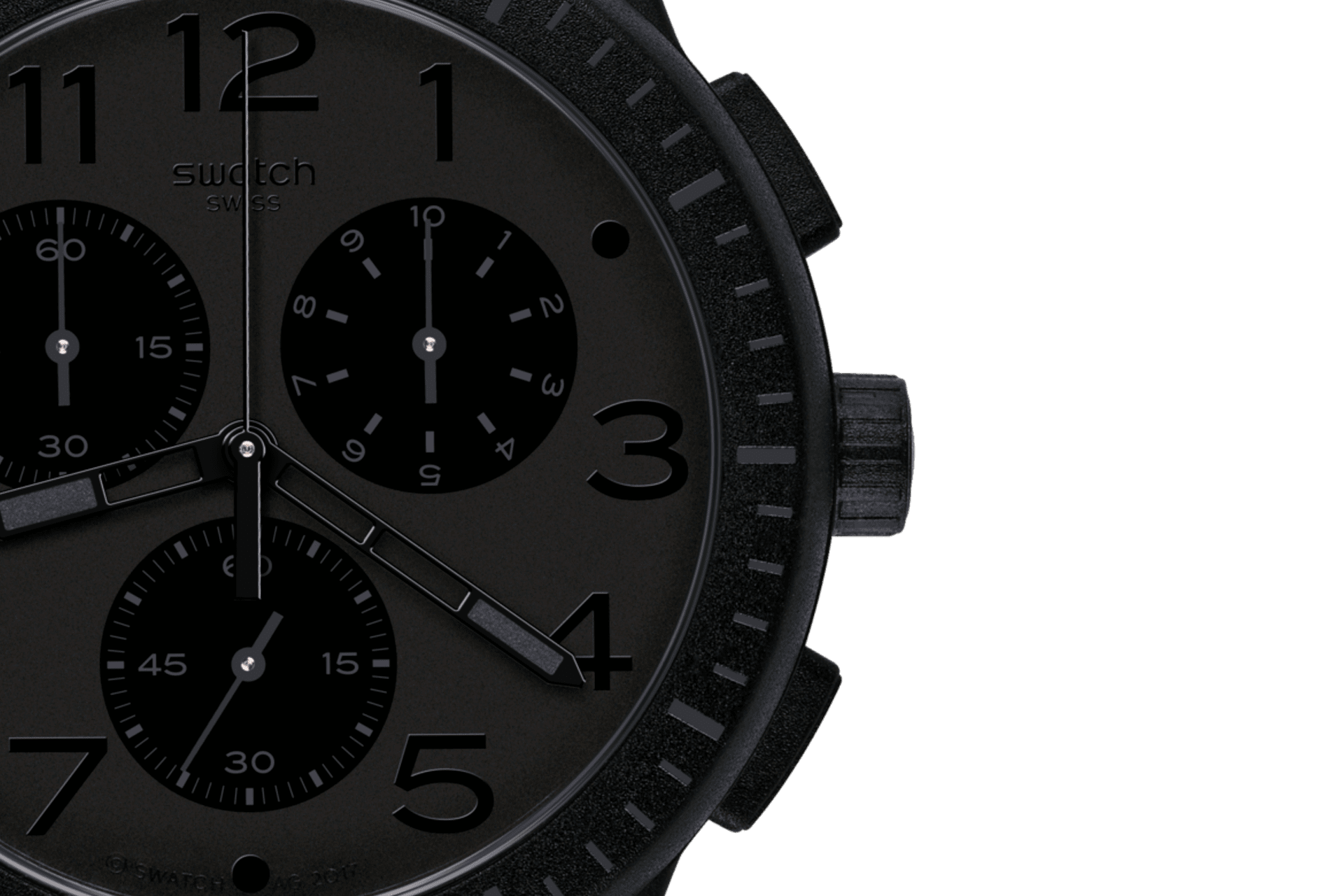 Swatch piege black online