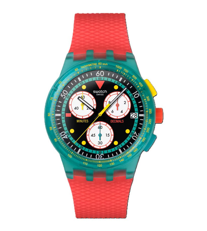 Swatch Neon Emerald Chrono