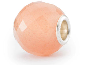 Round Feldspar Moonstone Facet Bead