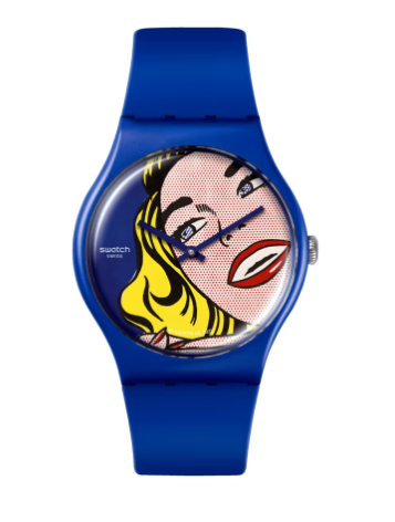 Girl by Roy Lichtenstein, The Watch
