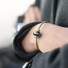 Trollbeads Twisted Gold Bangle TGPBA-00006
