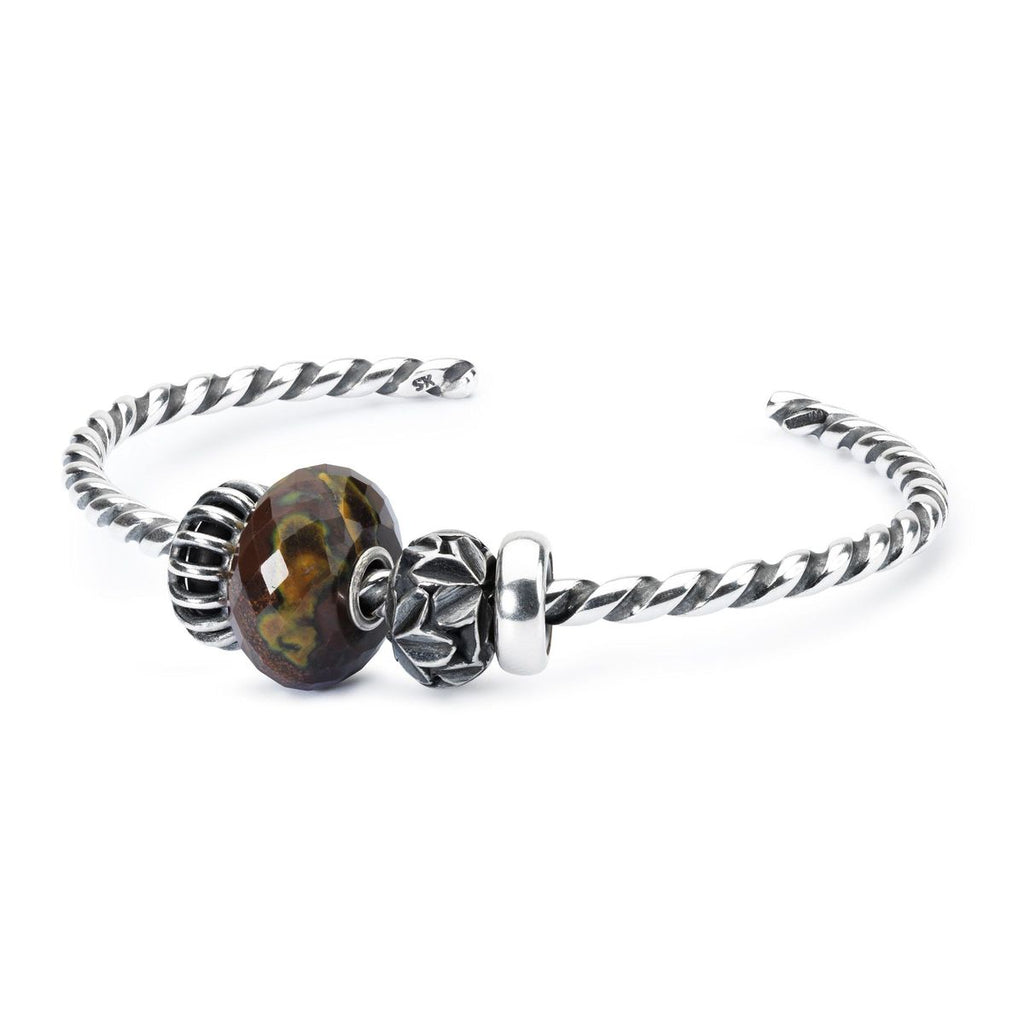 Trollbeads Twisted Silver Bangle TAGBA-00006