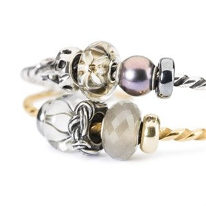 Trollbeads Silver Spacer Oxidized TAGBE-00139
