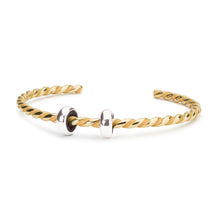 Trollbeads Twisted Gold Bangle TGPBA-00006