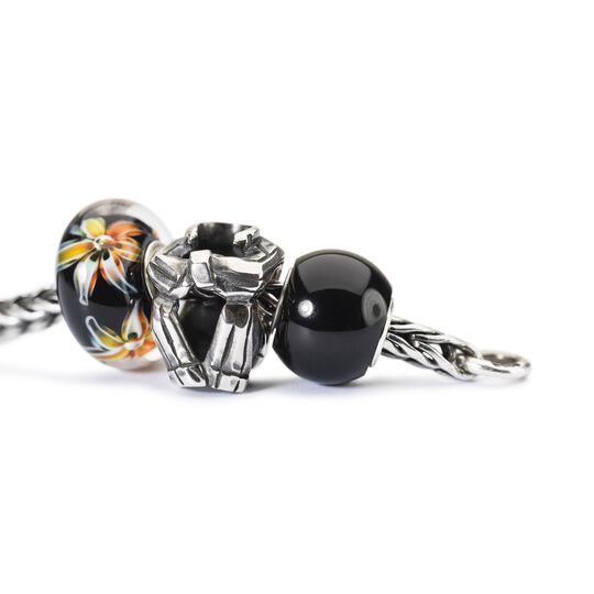 Trollbeads Round Black Onyx TSTBE-00024