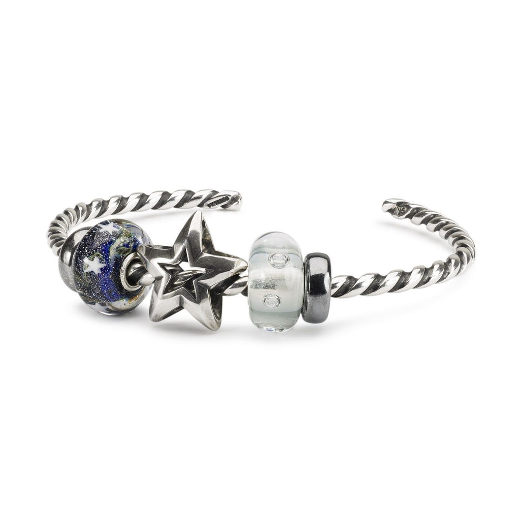 Trollbeads Twisted Silver Bangle TAGBA-00006