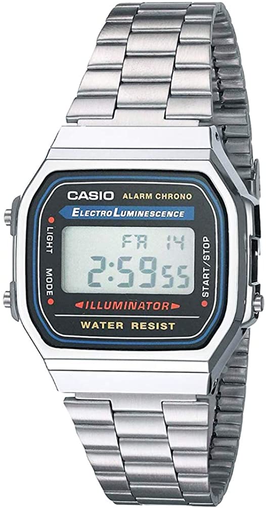 Casio A168W-1 Illuminator Watch