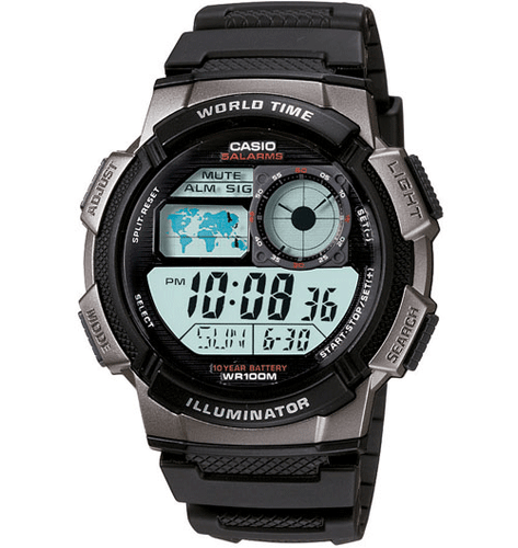 Casio AE1000W-1BV Montre Sport