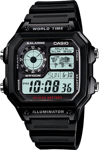 CASIO CORE AE1200WH-1AV