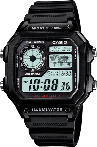 Casio AE1200WH-1AV Digital Watch