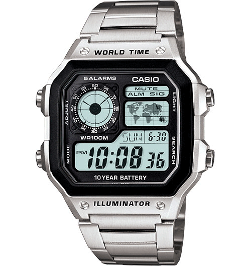 CASIO DIGITAL  AE1200WHD-1A