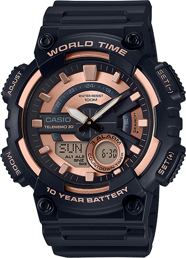 Casio AEQ110W-1A3V Montre Classique