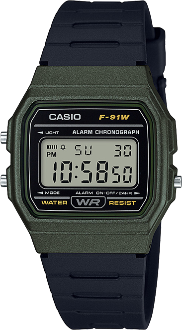 Casio F91WM-3A Montre Classique
