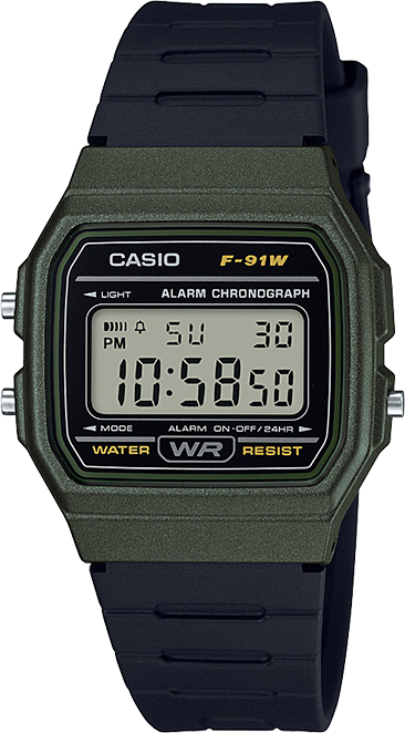 Casio F91WM-3A Classic Watch