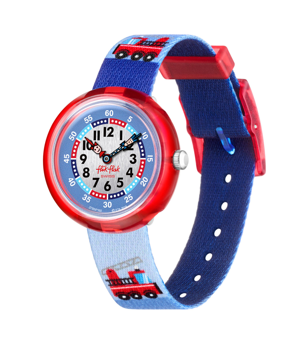 Swatch Flik Flak Fire Truck FBNP160