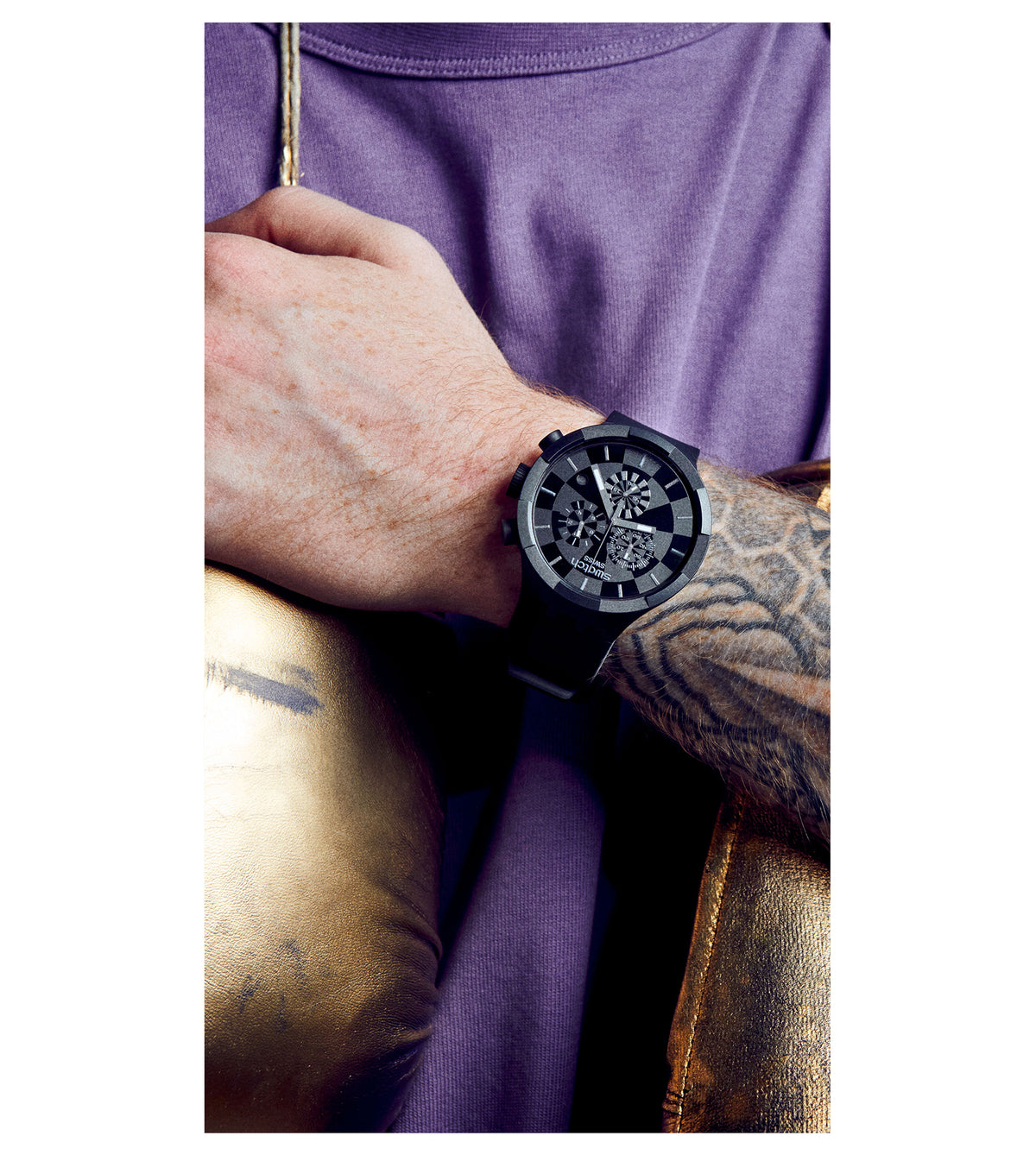 Swatch Checkpoint Black SB02B400