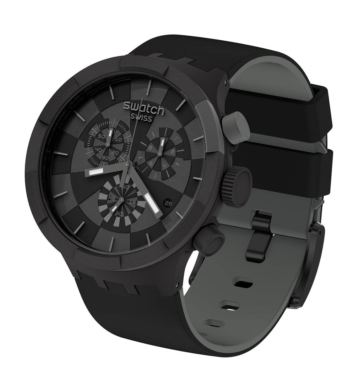 Swatch Checkpoint Black SB02B400