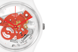 Swatch Time To Red Small SO31W104