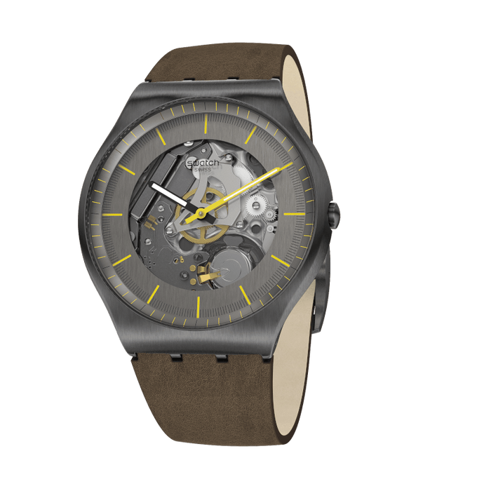 Swatch Silver Skeleton SS07M103