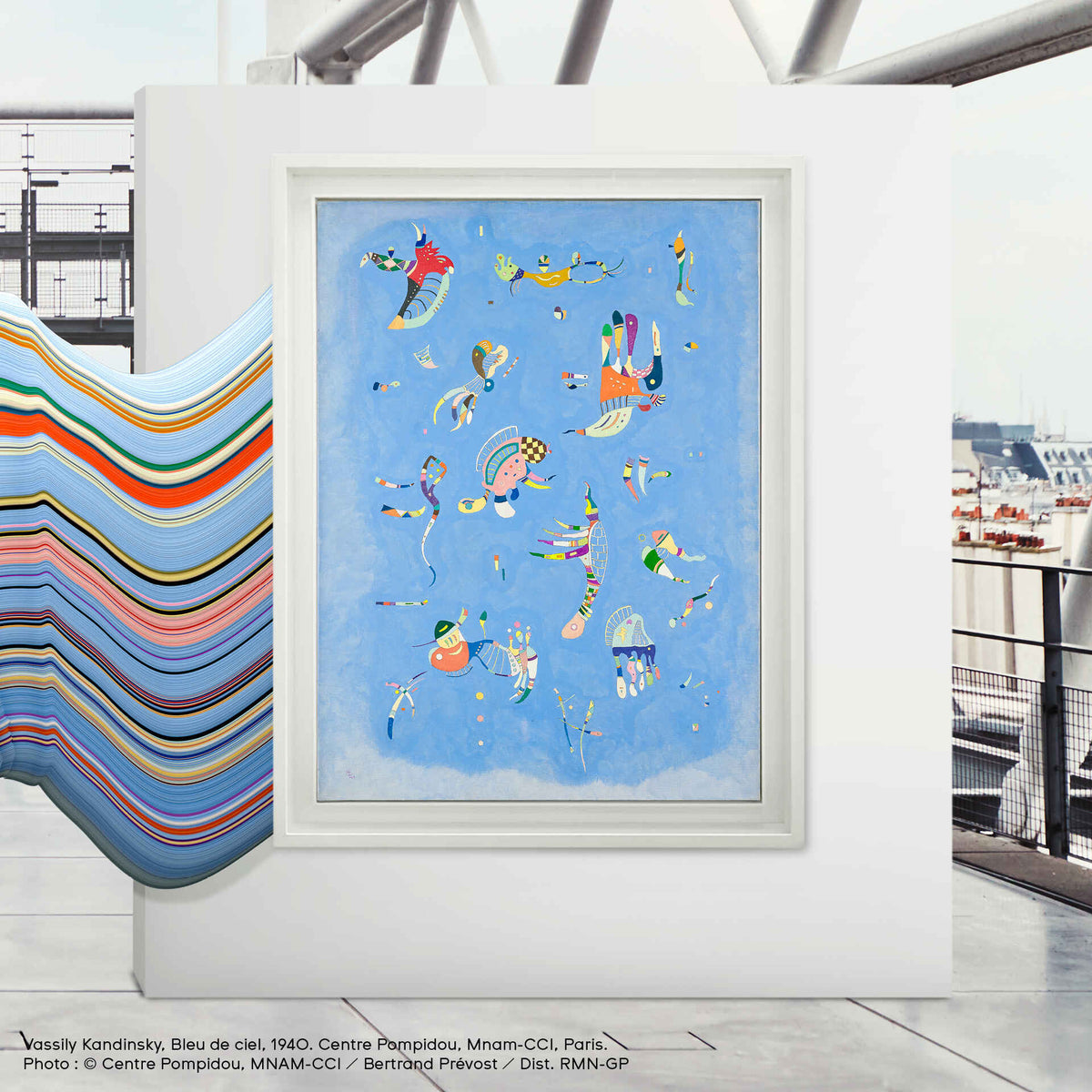 Blue Sky, By Vassily Kandinsky
