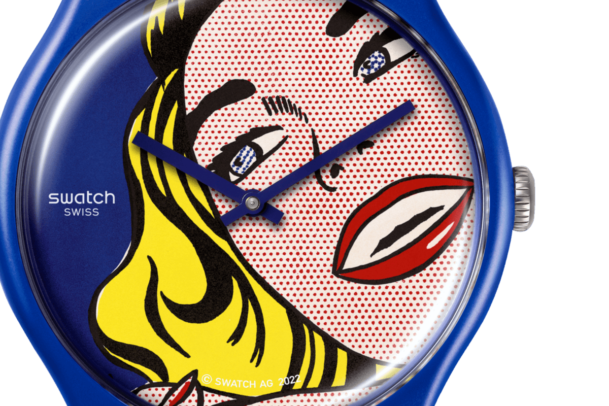 Girl by Roy Lichtenstein, The Watch