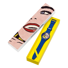 "Girl by Roy Lichtenstein, The Watch"
