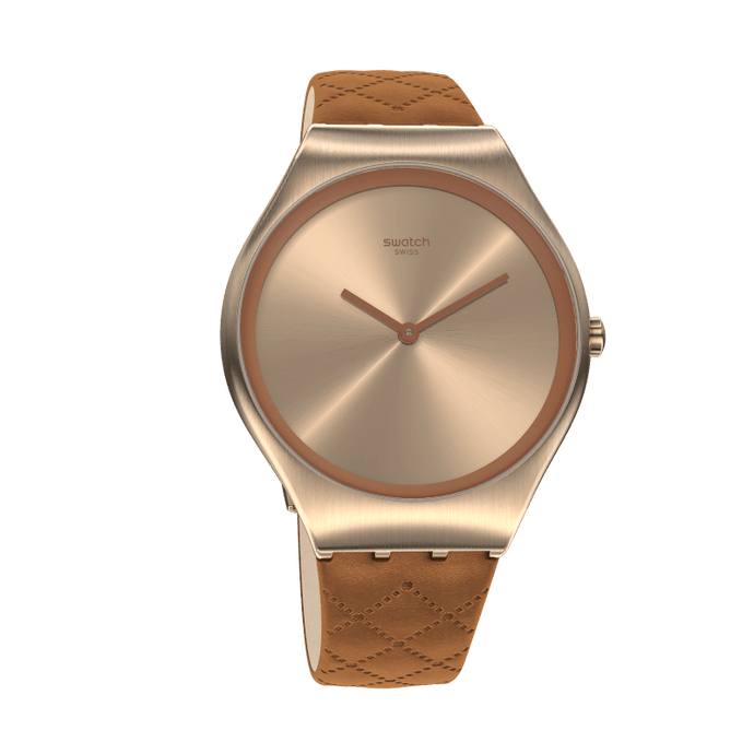 Swatch Brown Quilted SYXG115