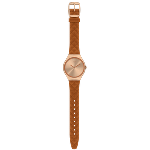 Swatch Brown Quilted SYXG115