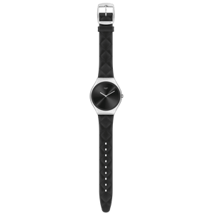 Swatch Black Quilted SYXS136