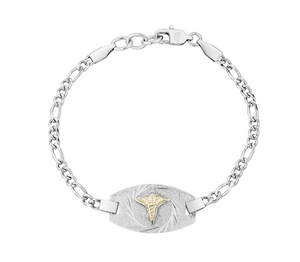 Bracelet Médical 7.5'' - Argent