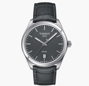 Pr 100 automatic 2025 black dial men's watch