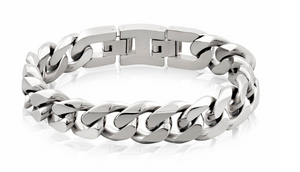 Bracelet à Maillons Cubains 14 mm