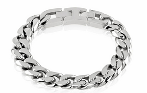 Bracelet à Maillons Cubains 14 mm