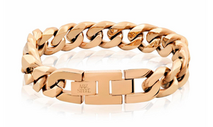 Bracelet à Maillons Cubains 14 mm