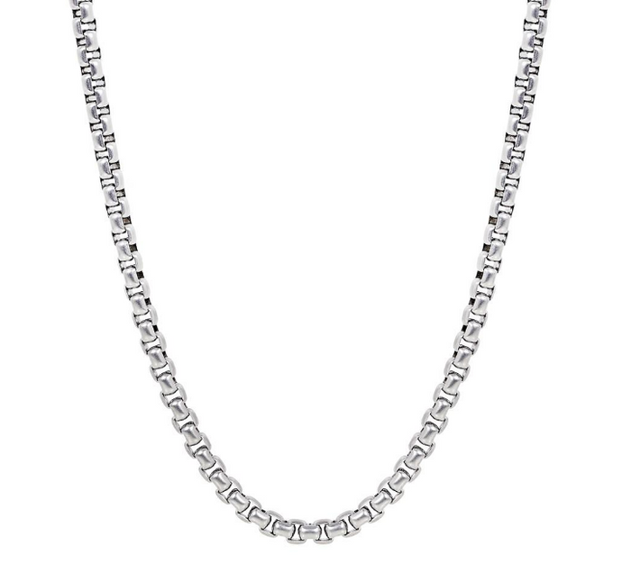 Collier Round Box Link 26