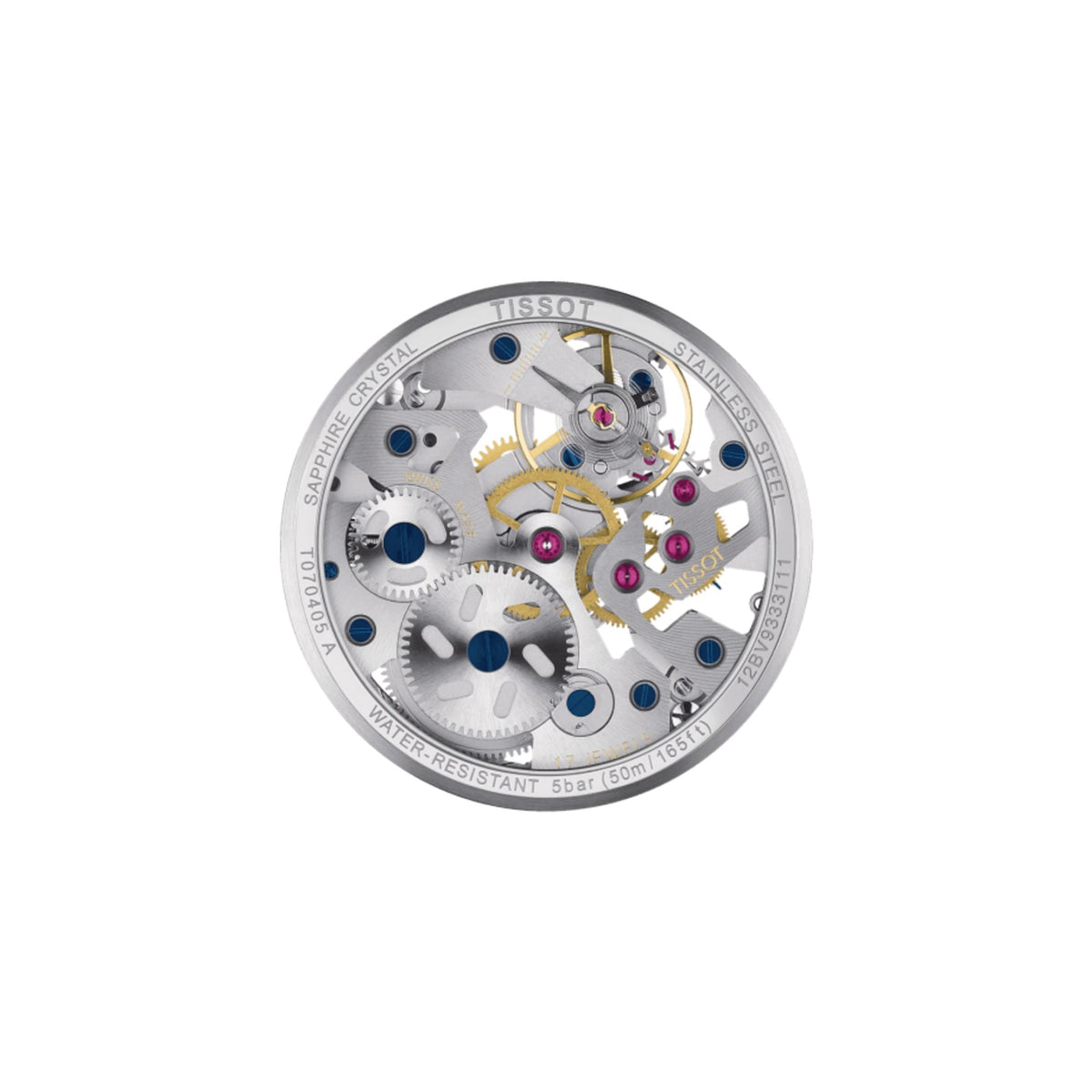 T-complication Squelette Mechanical