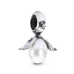 Trollbeads Budding Pearl Spacer TAGBE-00213