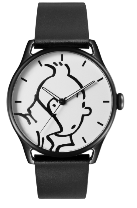 Tintin Classic Watch - Black TIN82439