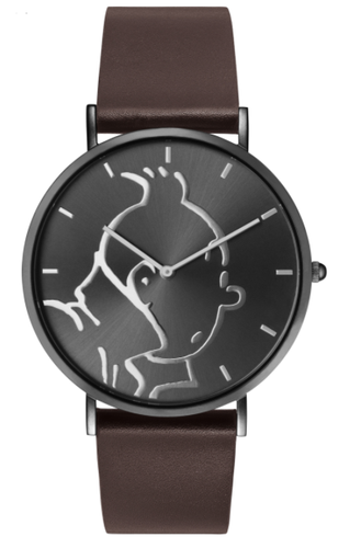 Tintin Classic Watch - Brown TIN82441