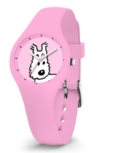 Tintin Watch - Snowy Pink TIN82442