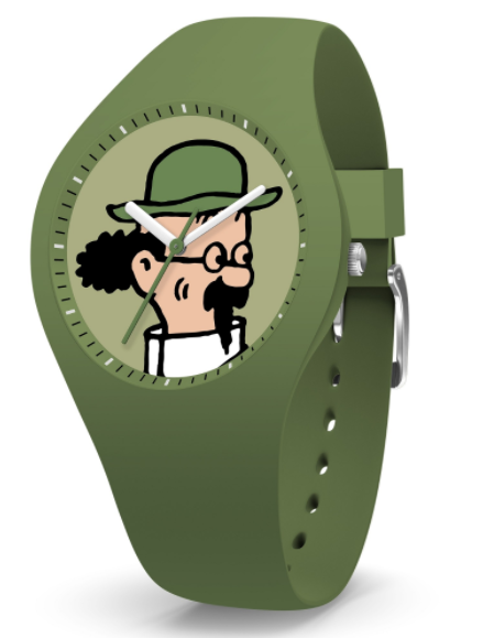Tintin - Tournesol Watch - Green TIN82447
