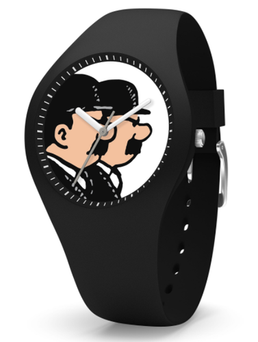 Tintin Dupondt Watch Black TIN82448