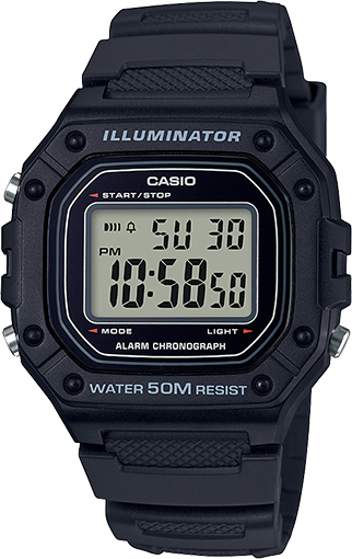 Casio W218H-1AV Montre Classique