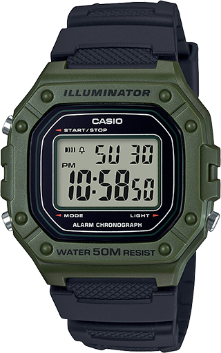 Casio W218H-3AV Montre Classique