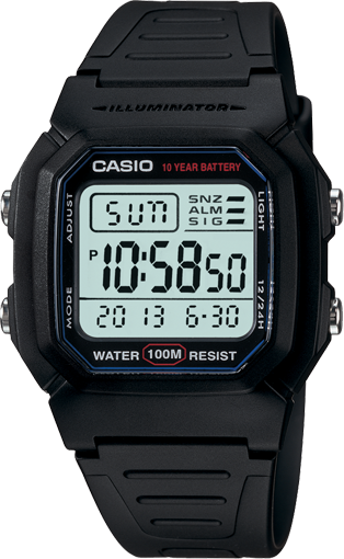 Casio W800H-1AV Montre Classique