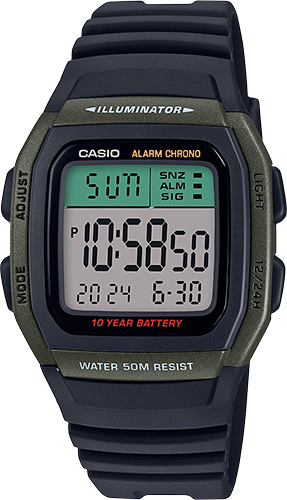 Casio W96H-3AV Classic Watch