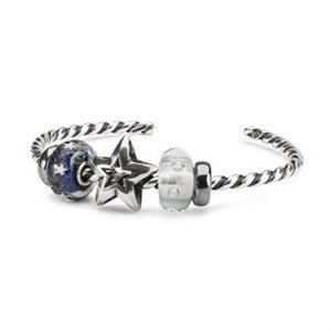 Trollbeads Silver Spacer Oxidized TAGBE-00139