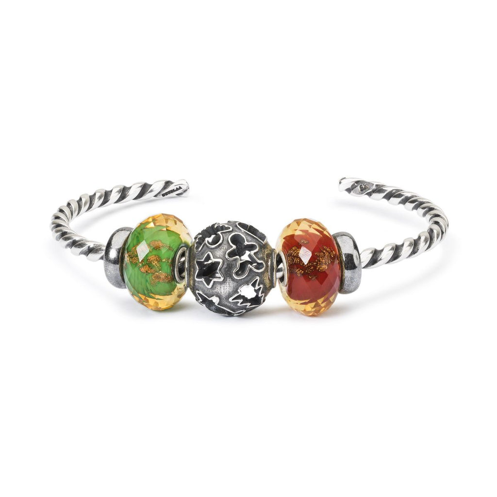 Trollbeads Twisted Silver Bangle TAGBA-00006